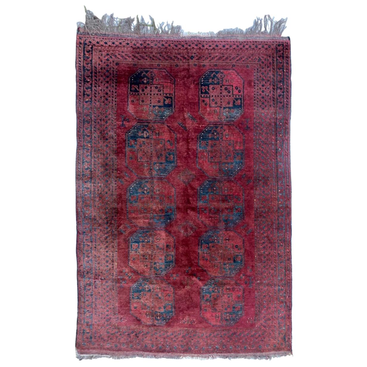 Beautiful Antique Afghan Rug
