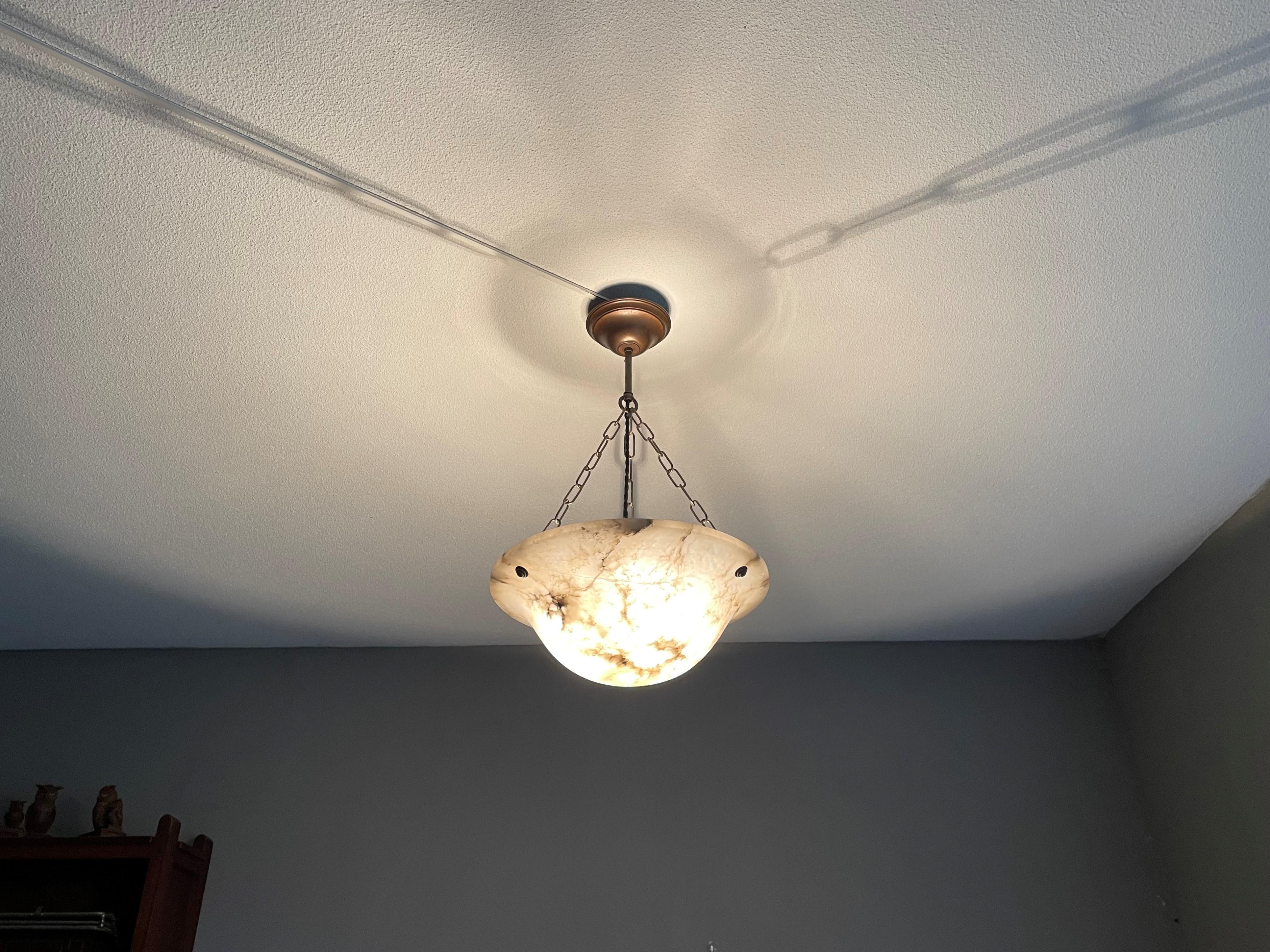 Marvelous antique light fixture for an entry hall, bedroom or any other room.

With early 20th century light fixtures being one of our specialities, we love finding timeless light fixtures that we know will look great in various interiors. This