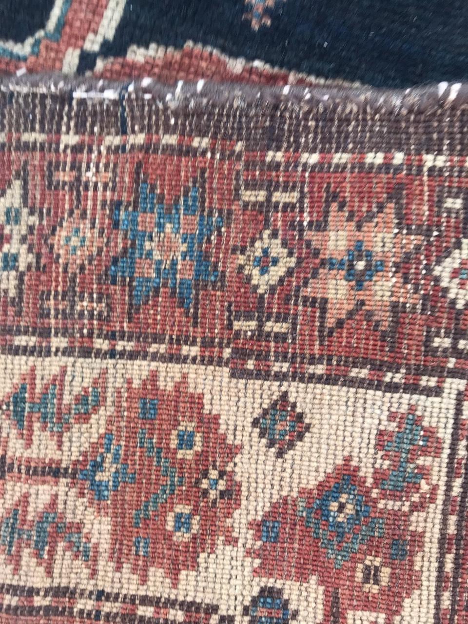 Bobyrug's Beautiful Antique Aubusson Style Mid-Eastern Rug (tapis du Moyen-Orient) en vente 11