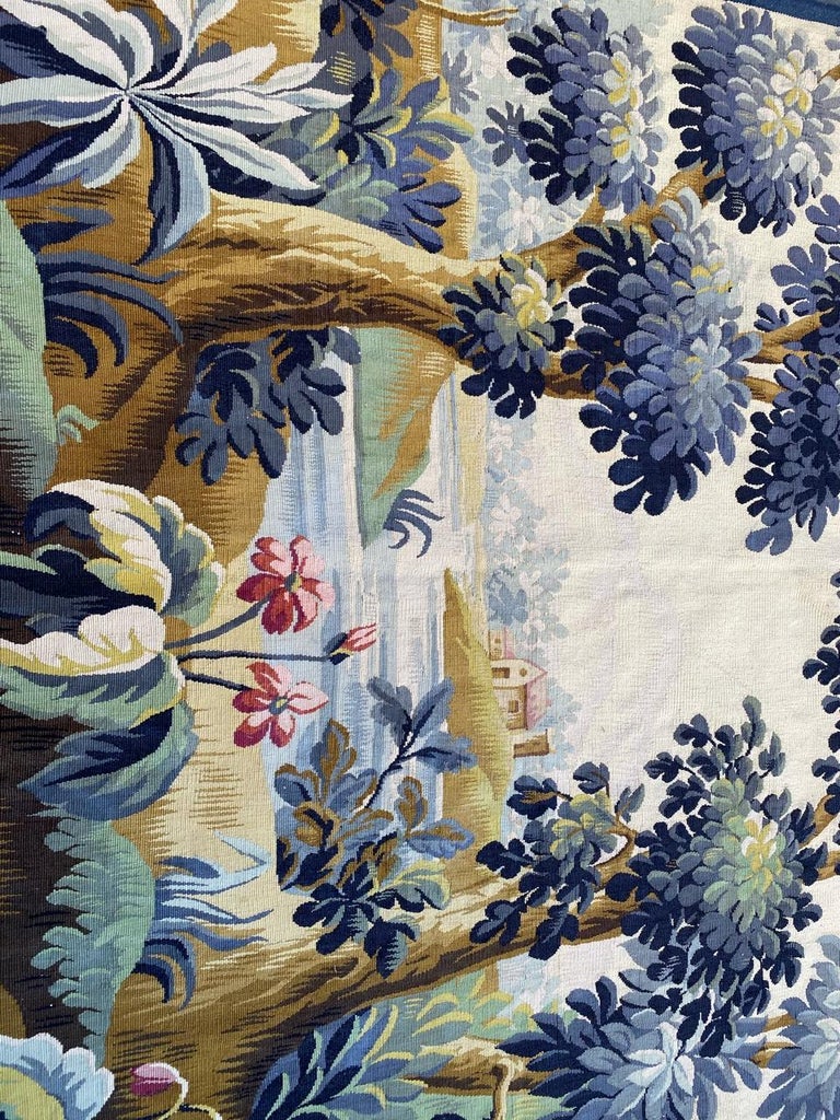Beautiful Antique Aubusson Tapestry For Sale at 1stDibs