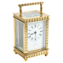 Beautiful Antique Brass Cased Carriage Clock