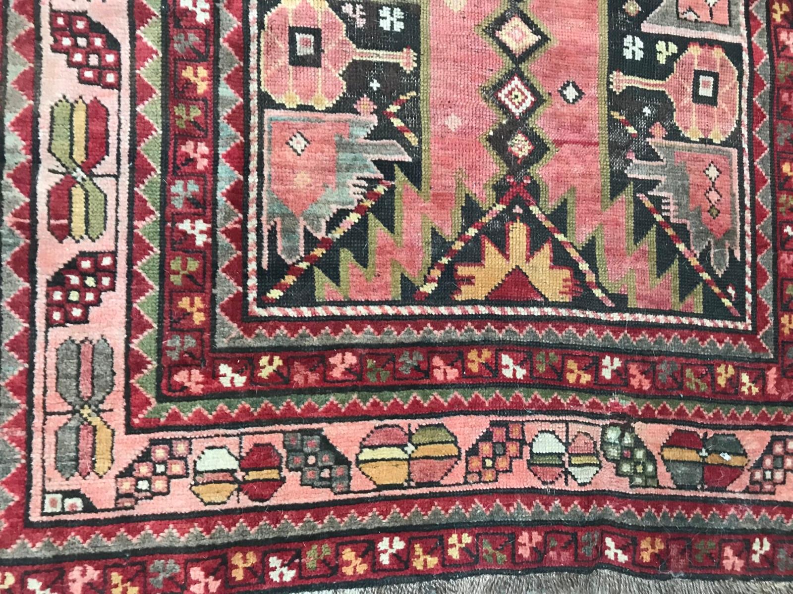 19th Century Bobyrug’s Beautiful Antique Caucasian Karabagh Rug For Sale