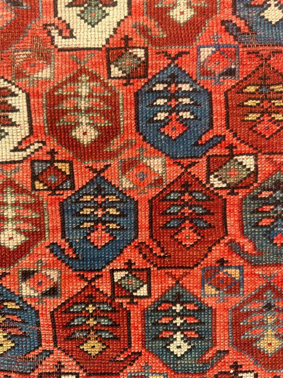 Magnifique tapis caucasien ancien du Kazak en vente 3