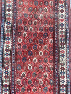Beautiful antique Caucasian Kazak rug