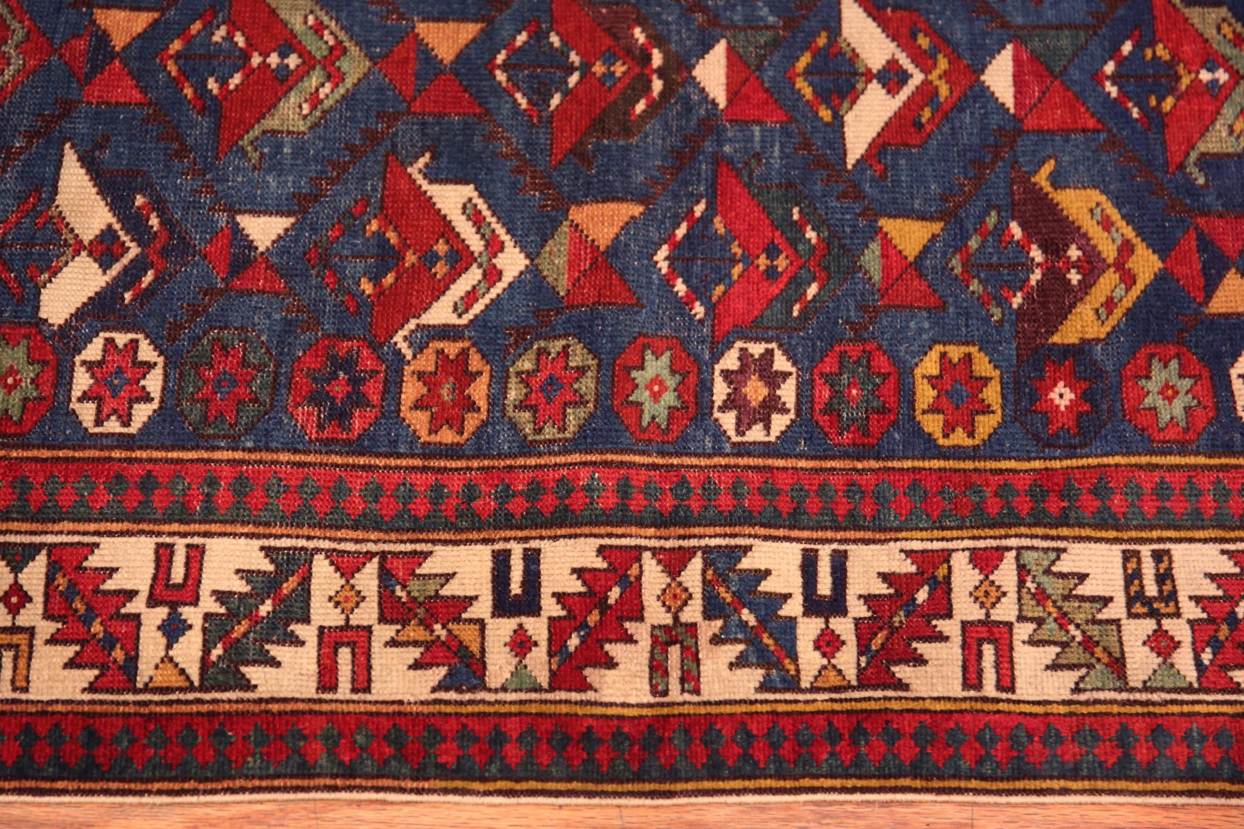 Beautiful Antique Caucasian Shirvan Rug, Country Of Origin: Caucasian, Circa date: 1900