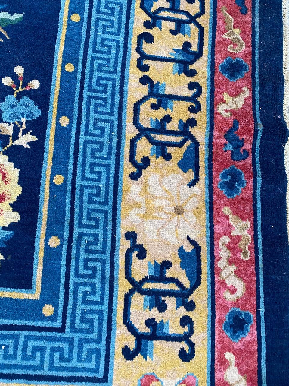 Beautiful Antique Chinese Peking Rug 4