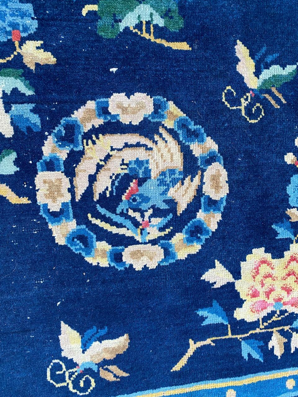 Beautiful Antique Chinese Peking Rug 2