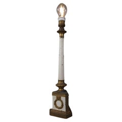 Bellissima lampada a colonna antica
