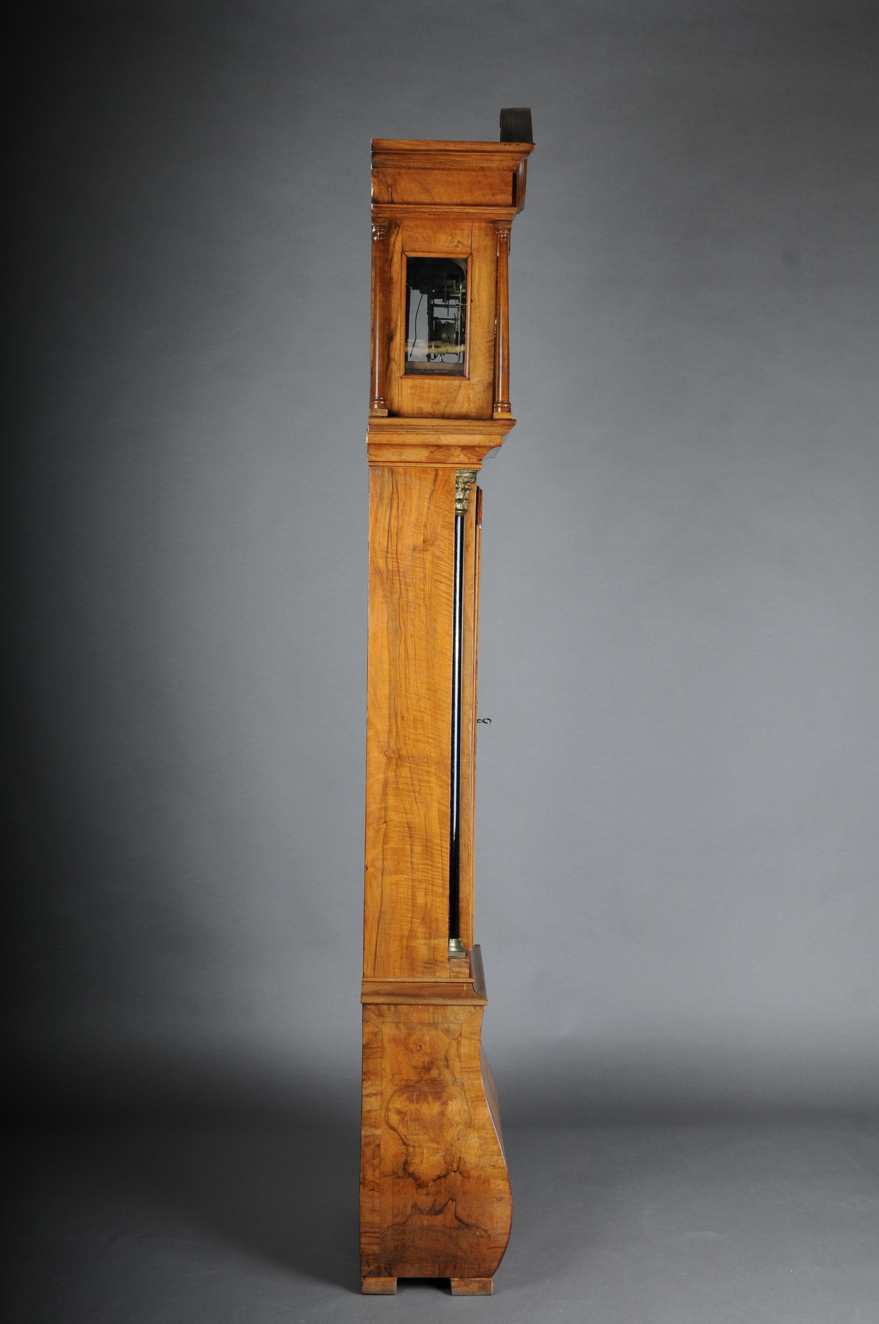 Schöne antike englische Großvater-Uhr, Eiche, 19. Jahrhundert im Angebot 12