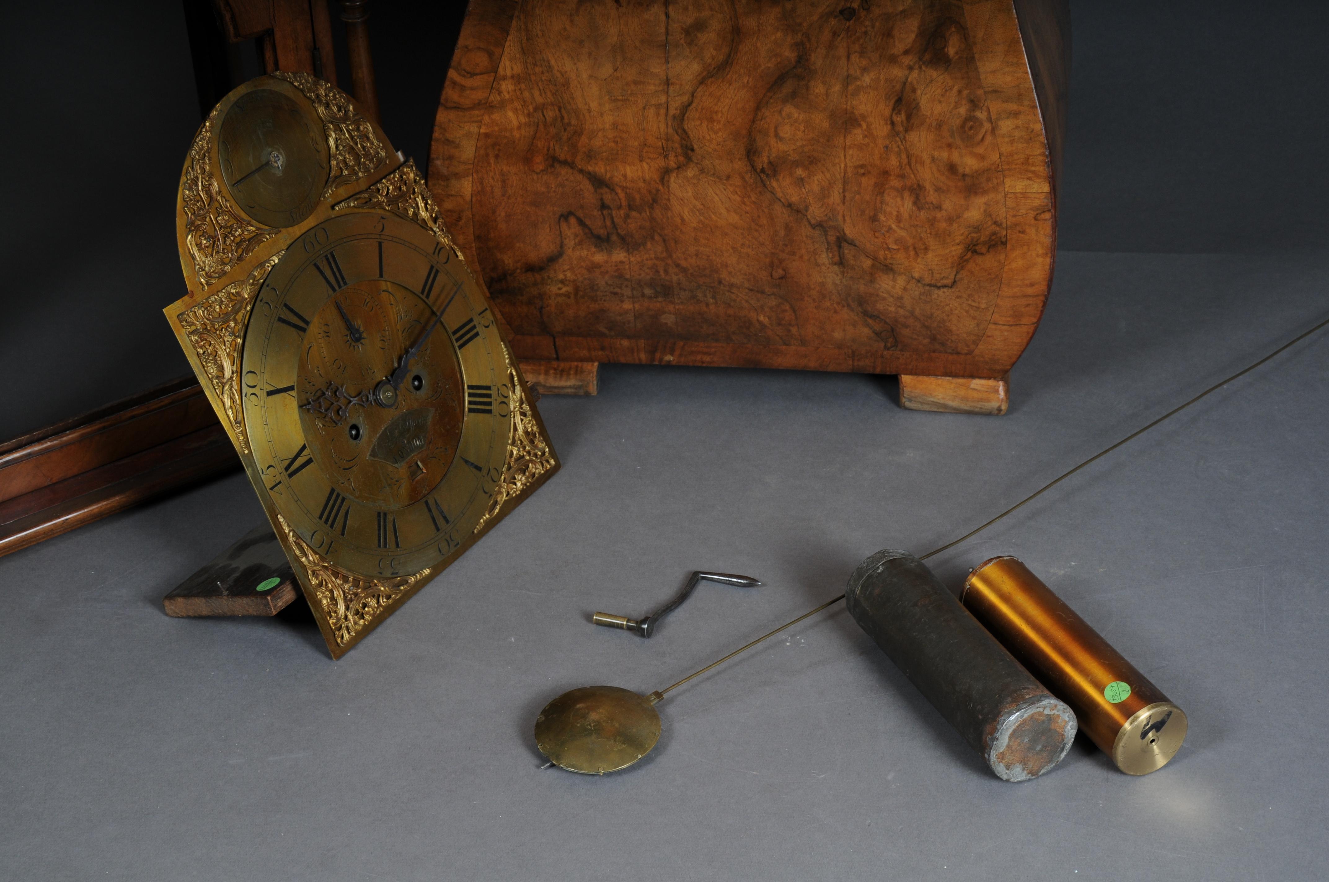 Schöne antike englische Großvater-Uhr, Eiche, 19. Jahrhundert im Angebot 15
