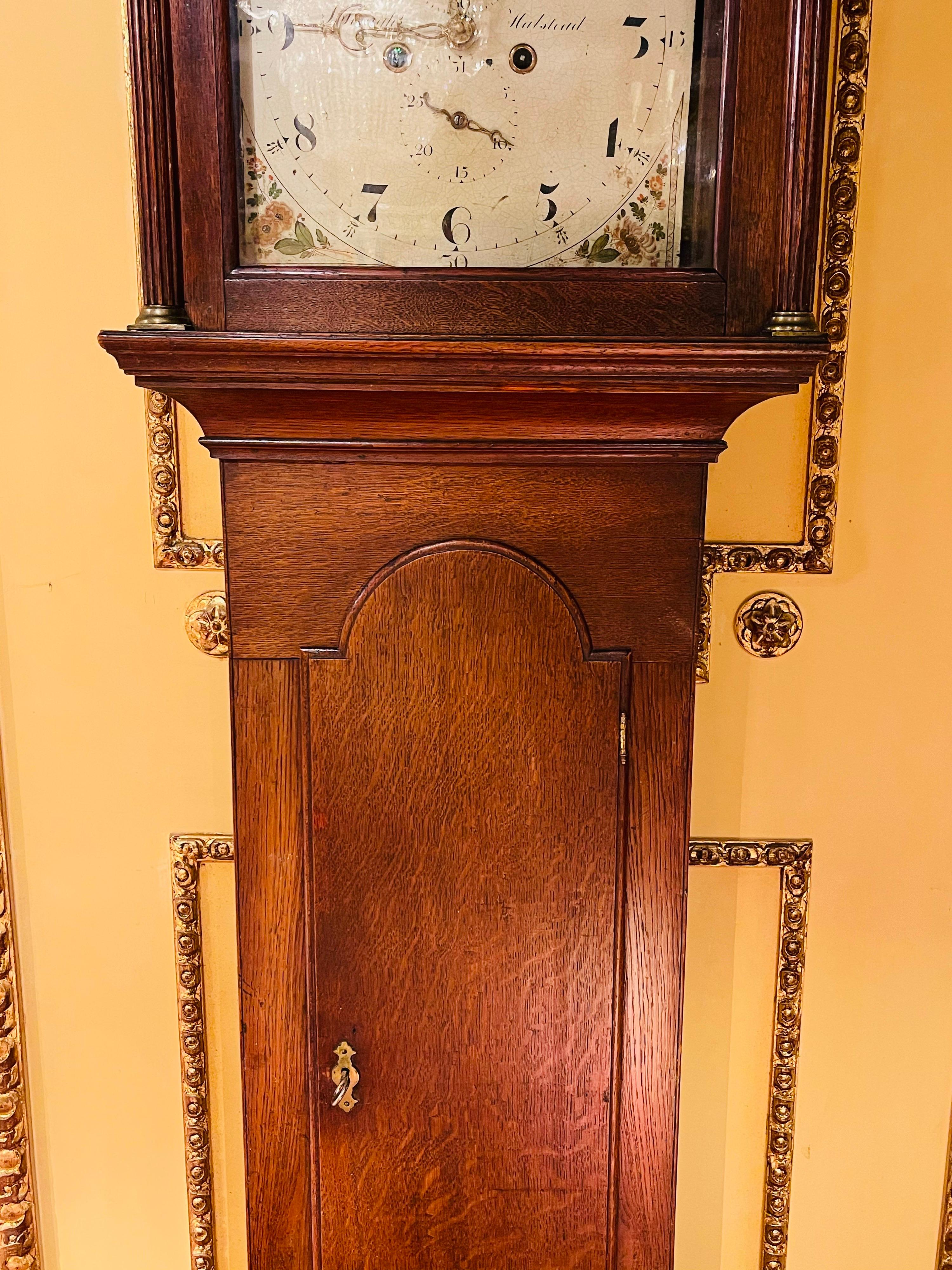 old grandfather clock