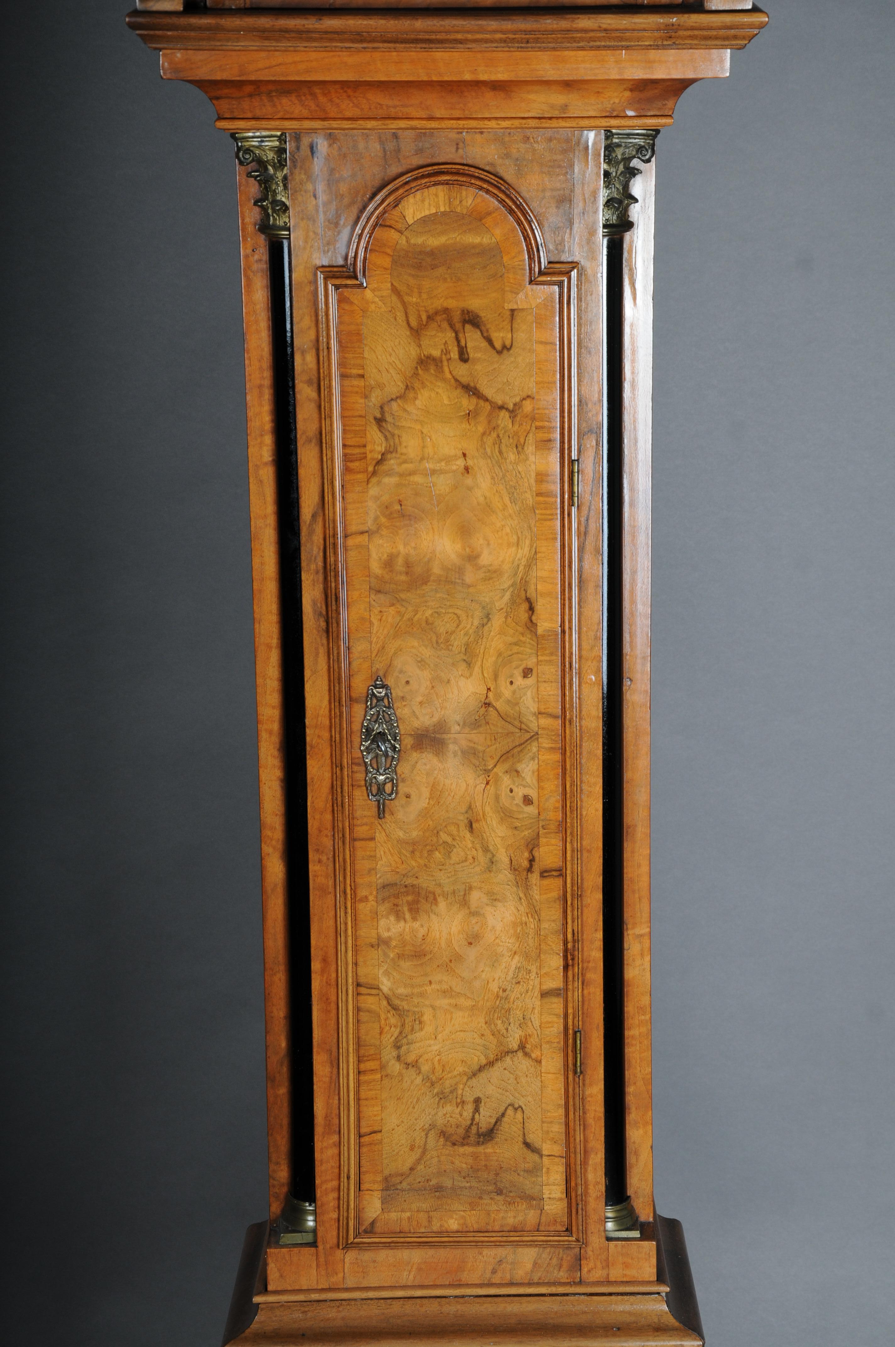 Schöne antike englische Großvater-Uhr, Eiche, 19. Jahrhundert im Angebot 1