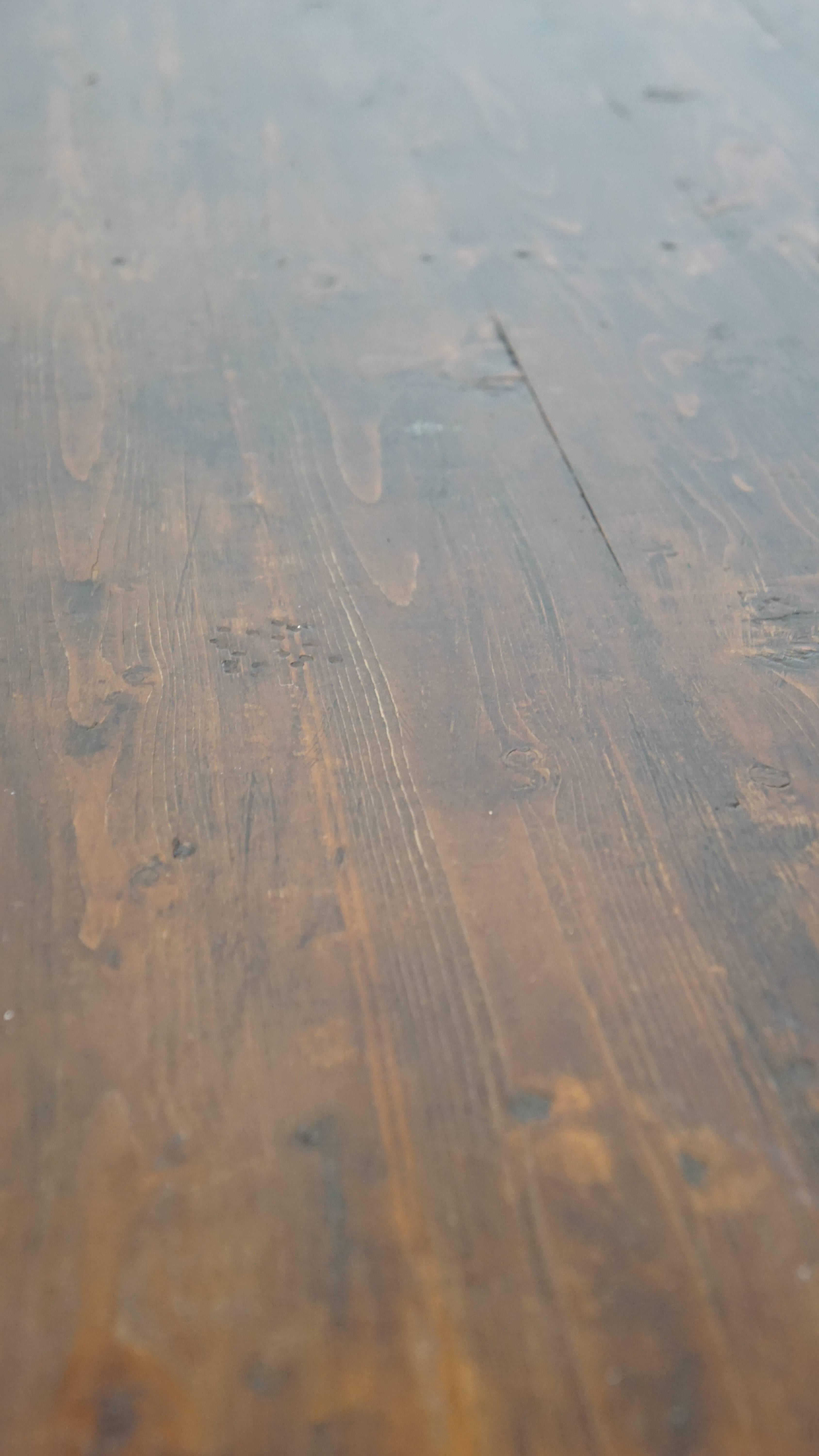 Belle table de monastère anglaise ancienne en pin du 19ème siècle en vente 3