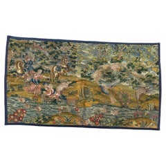 Beautiful antique fine 18th century french needlepoint tapestry