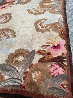 Beautiful antique French Art Deco Rug