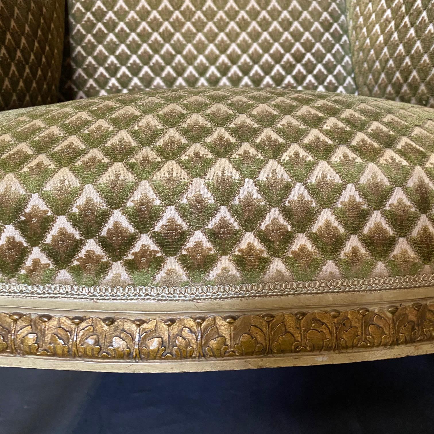 Beautiful Antique French Bergeres For Sale 4