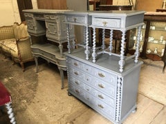 Beautiful Antique French Chest of Drawers, Vintage, Painted