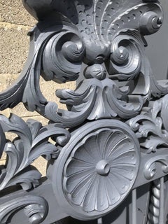 Beautiful Antique French Double Bed, Vintage, Painted