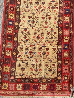 Beautiful Antique French Janus Runner