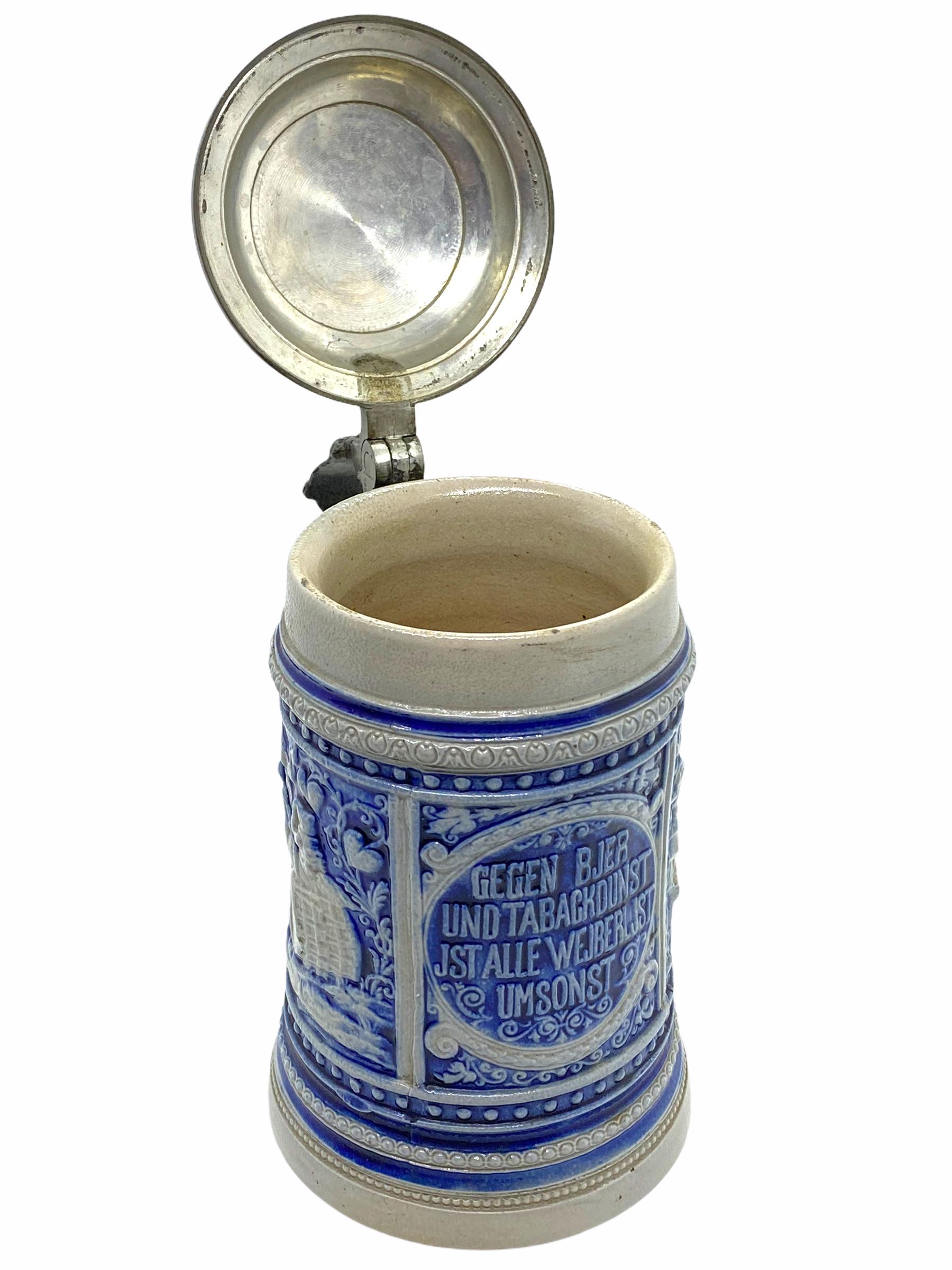 antique miniature beer steins