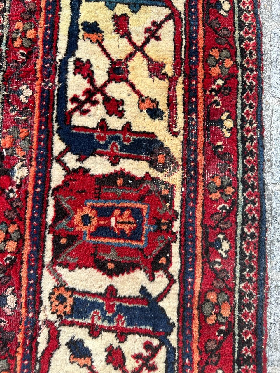 Wool Bobyrug’s Beautiful Antique Joshaghan Rug For Sale