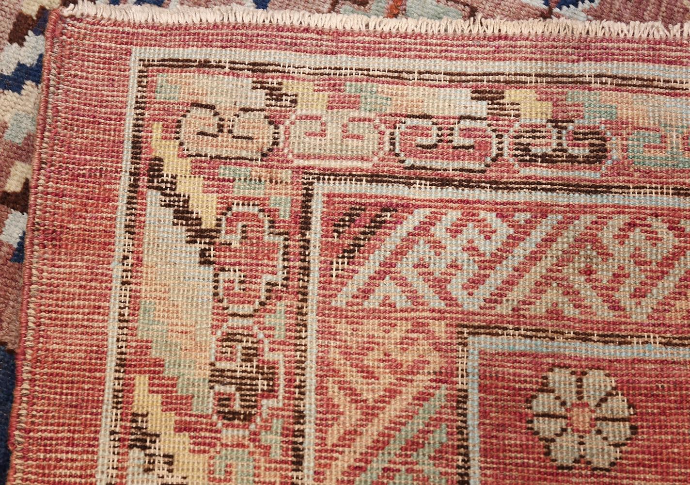Antique Khotan Carpet from East Turkestan. 5 ft 5 in x 11 ft For Sale 2