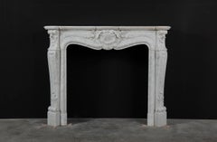 Beautiful Antique Louis XV Fireplace Mantel