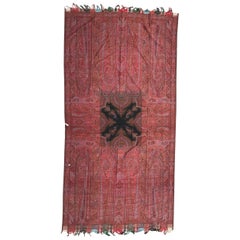 Beautiful Antique Lyonnais Kashmir Shawl