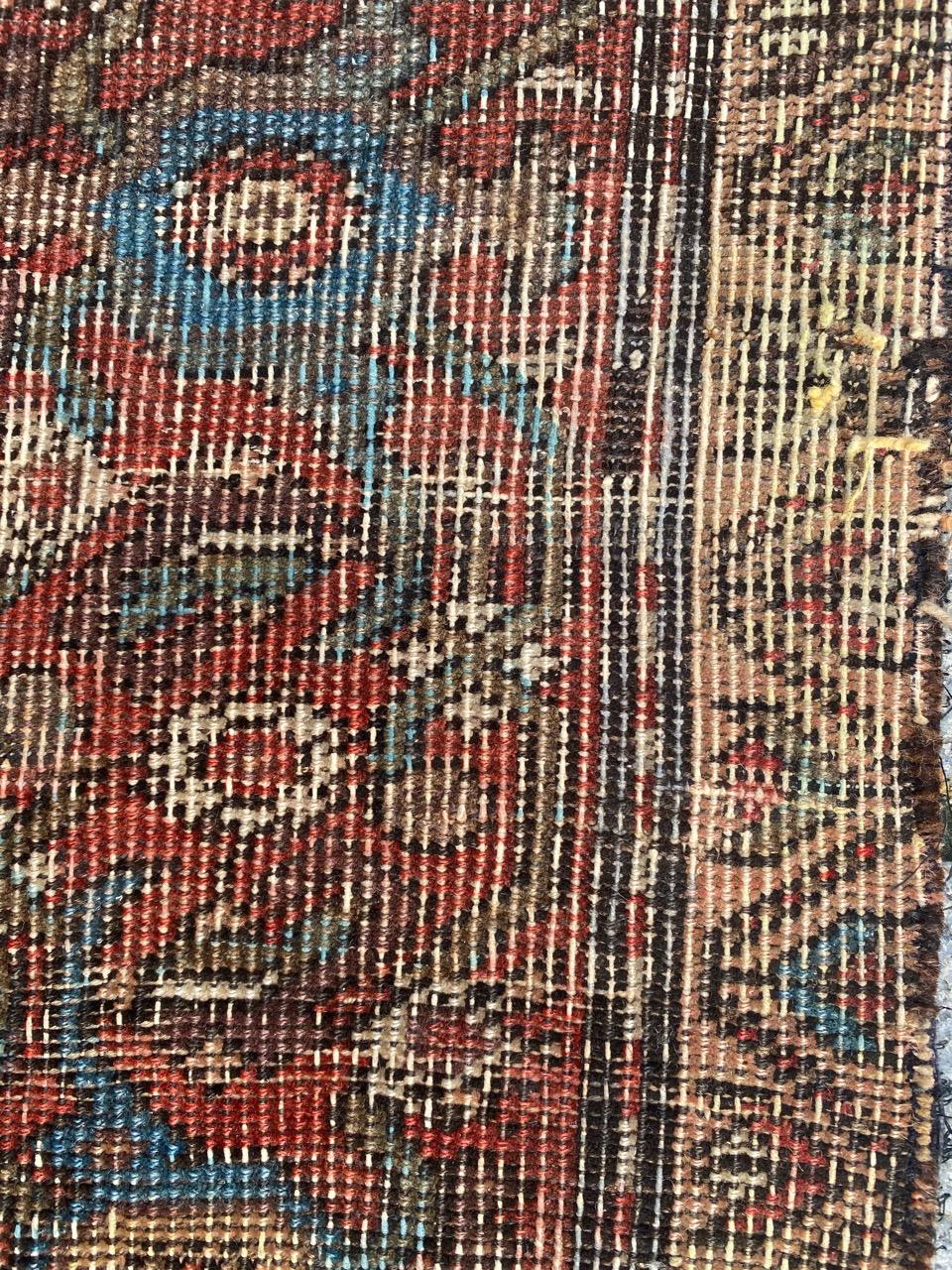 Bobyrug’s Beautiful Antique Mahal Ferahan Rug For Sale 6