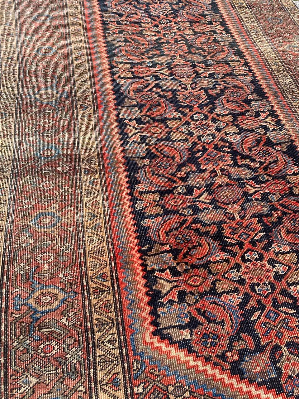 Bobyrug’s Beautiful Antique Mahal Ferahan Rug For Sale 10