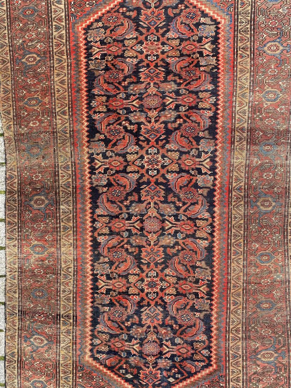 Sultanabad Bobyrug’s Beautiful Antique Mahal Ferahan Rug For Sale