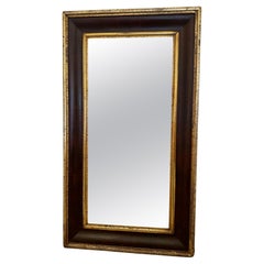 Beautiful Antique Mahogany & Gilded Mirror