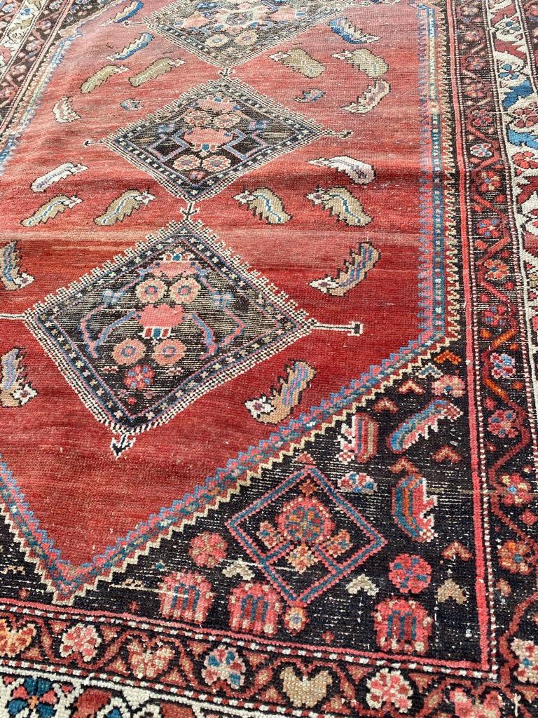 Beautiful Antique Malayer Rug 10