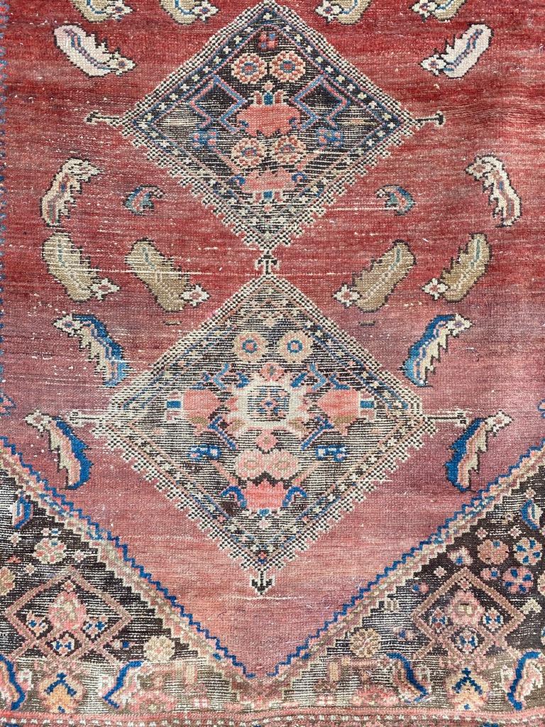 Asian Beautiful Antique Malayer Rug