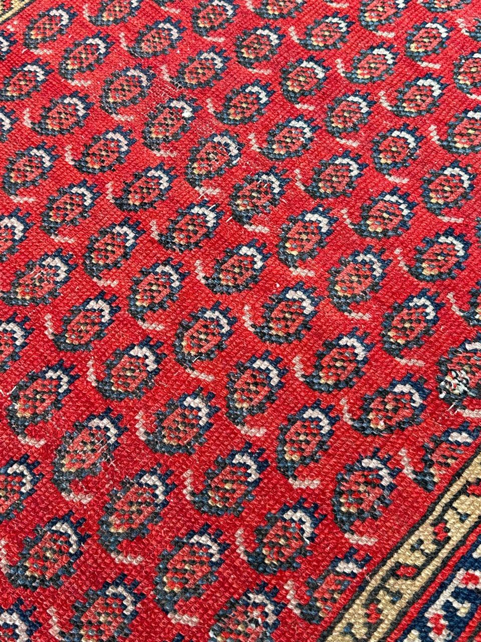 Bobyrug’s Beautiful Antique Malayer Runner  For Sale 3
