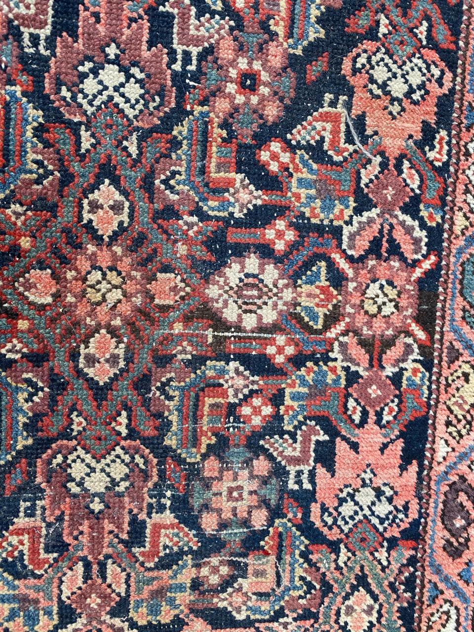 Bobyrug’s Beautiful Antique Malayer Runner For Sale 4