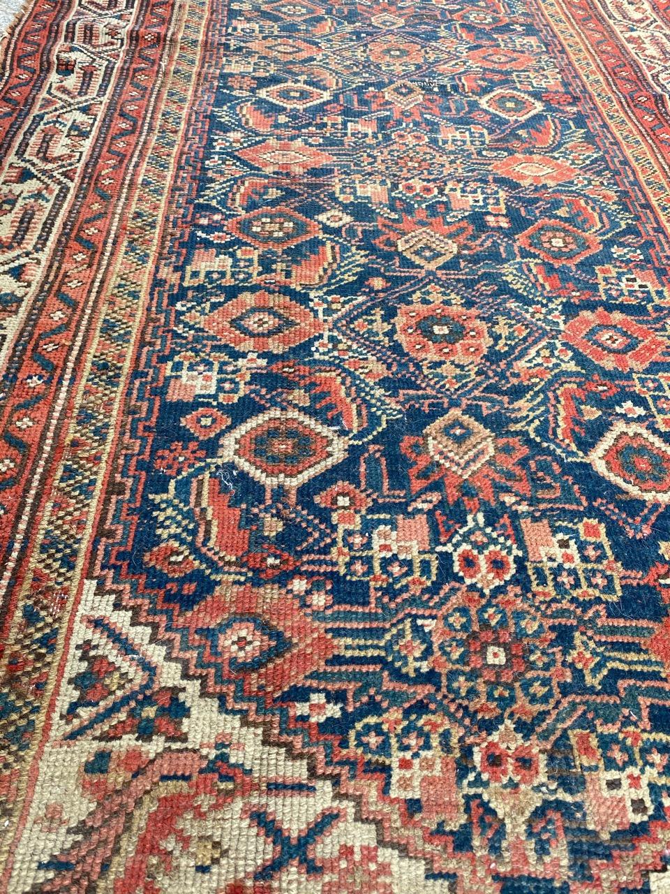 Beautiful Antique Malayer Runner For Sale 7