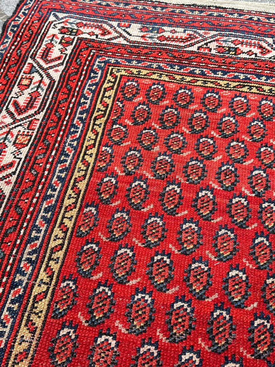Bobyrug’s Beautiful Antique Malayer Runner  For Sale 7