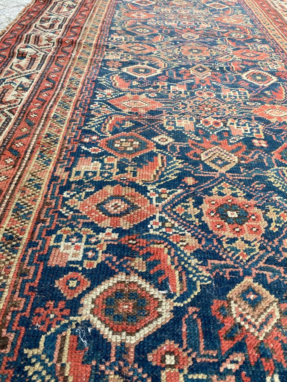 Beautiful Antique Malayer Runner For Sale 8