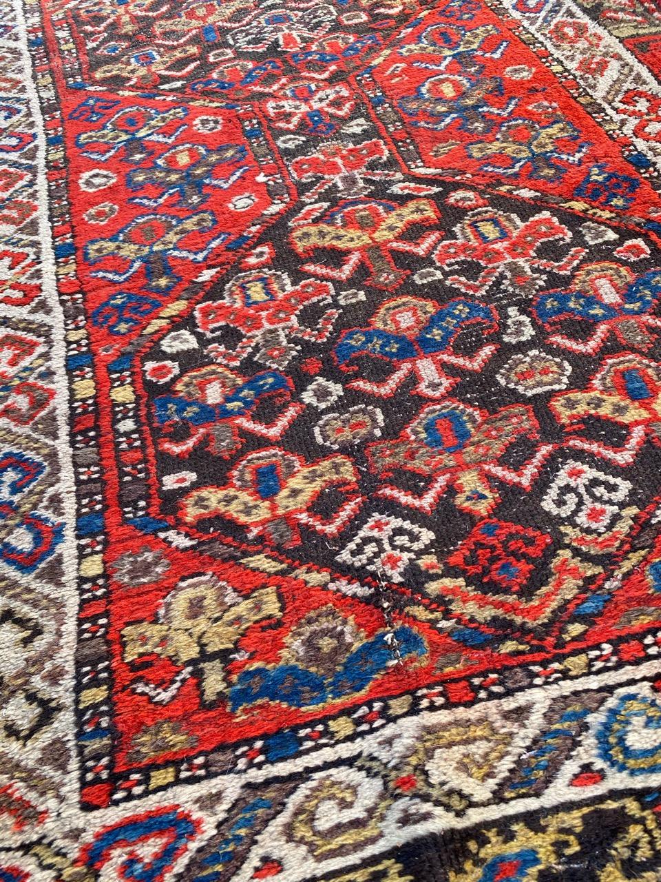 Beautiful Antique Malayer Runner For Sale 9