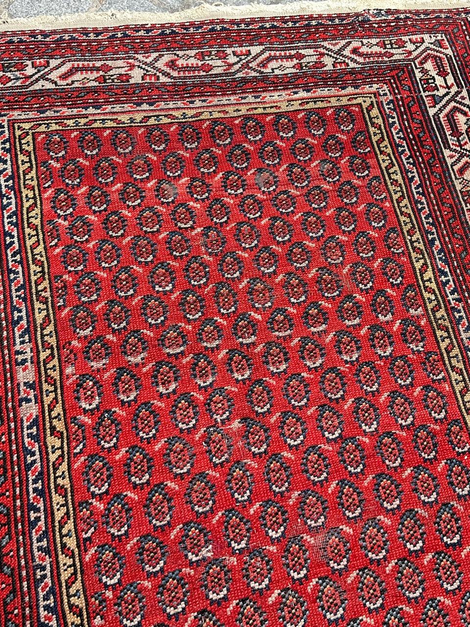 Bobyrug’s Beautiful Antique Malayer Runner  For Sale 9
