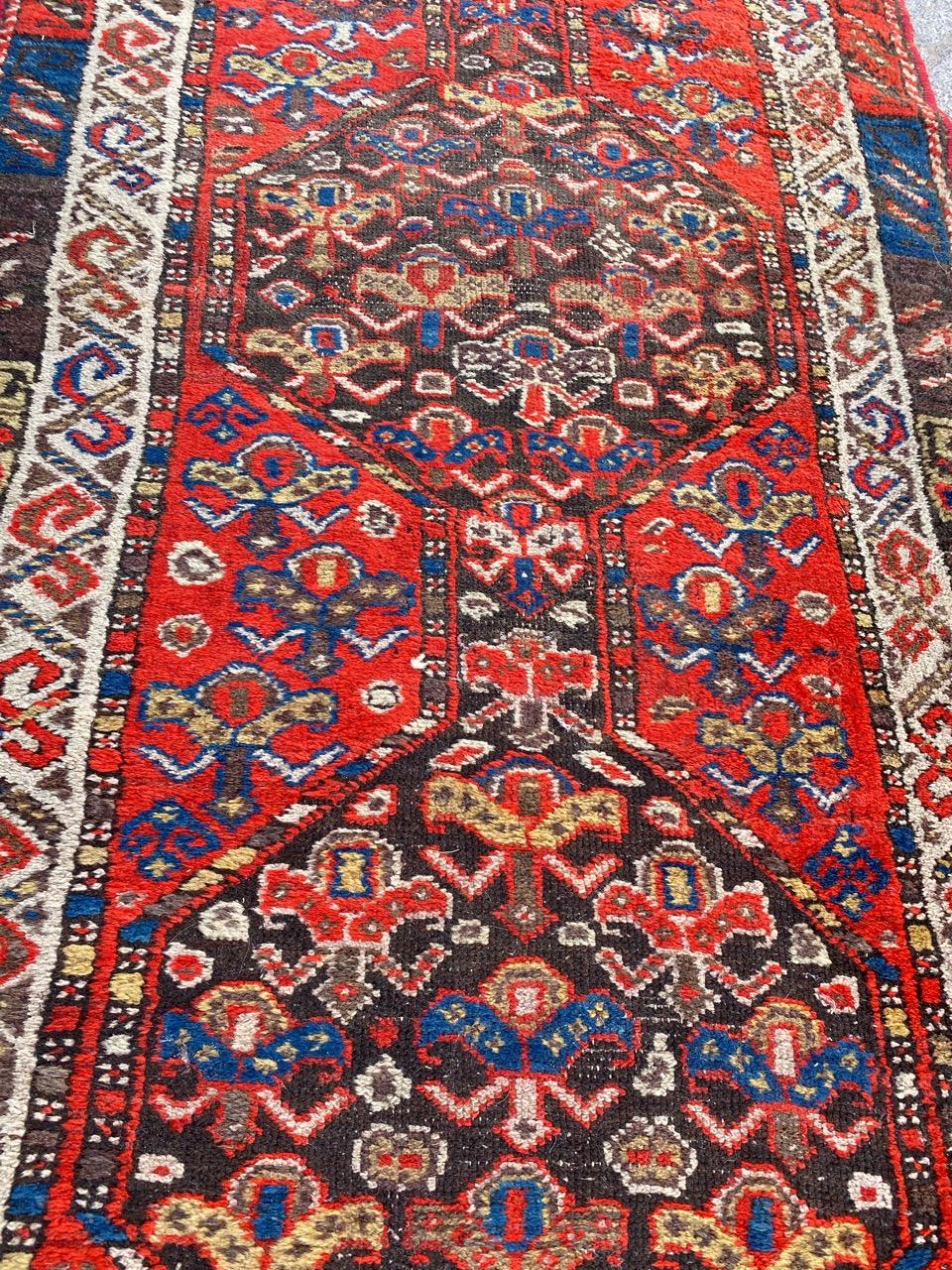 Beautiful Antique Malayer Runner For Sale 10