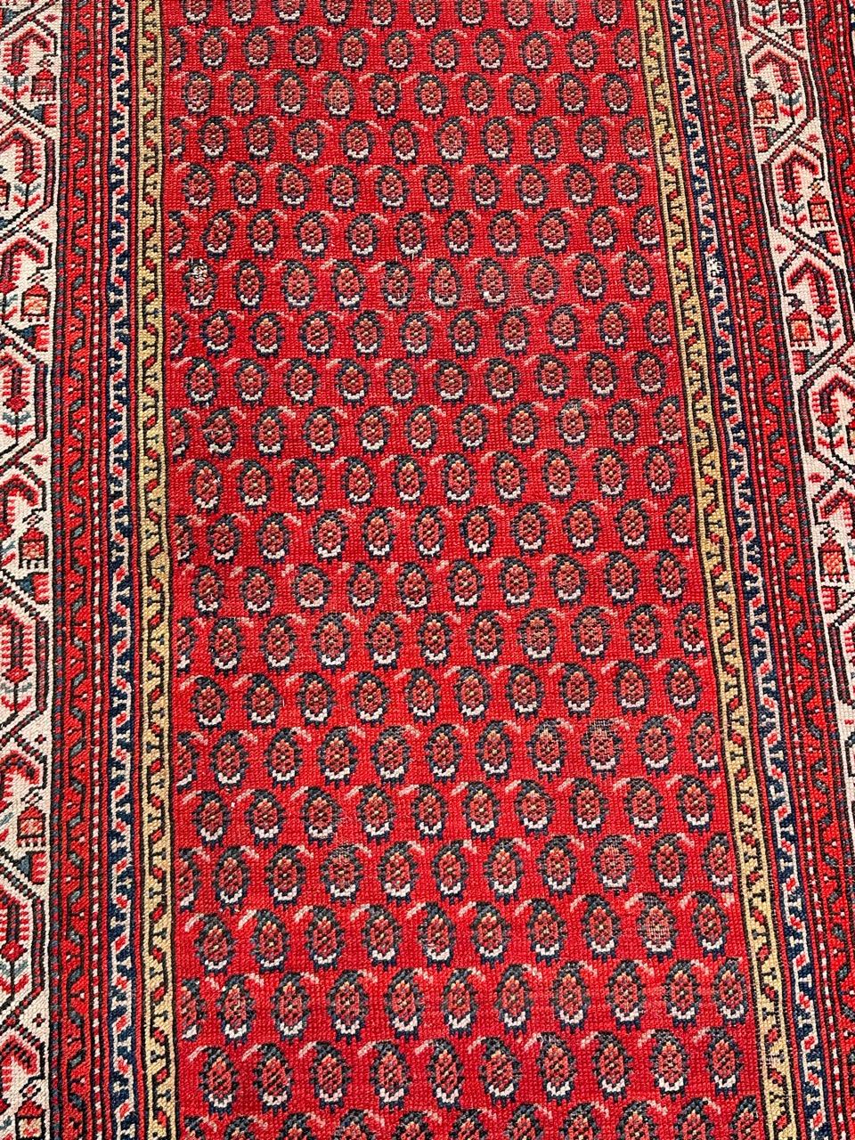 Asian Bobyrug’s Beautiful Antique Malayer Runner  For Sale