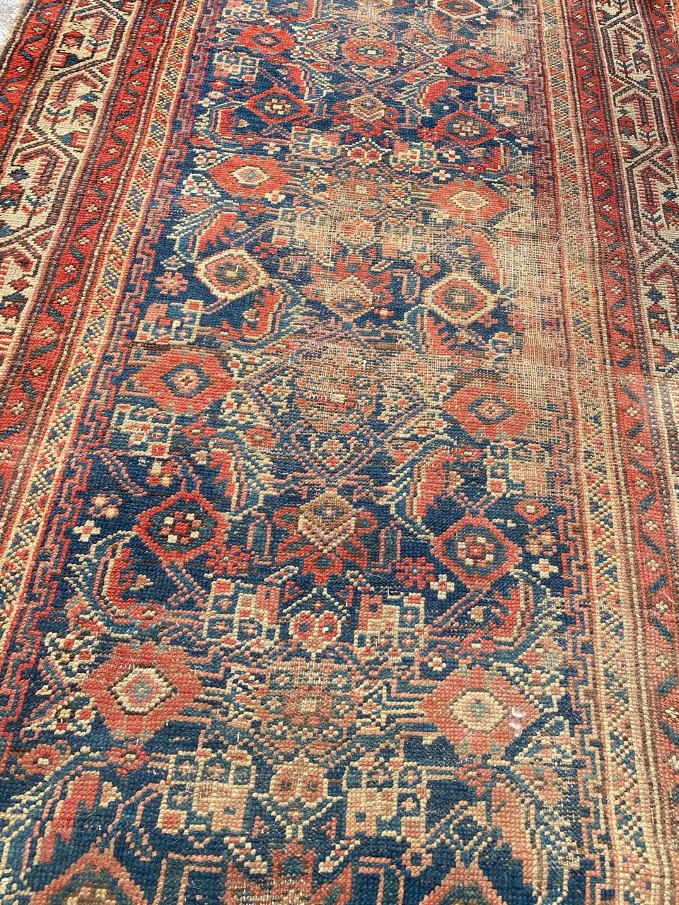 Beautiful Antique Malayer Runner For Sale 1