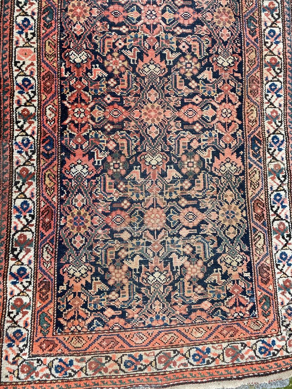 Bobyrug’s Beautiful Antique Malayer Runner For Sale 1