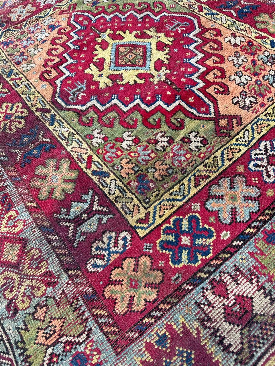 Bobyrug’s Beautiful antique Moroccan Rabat rug  For Sale 4