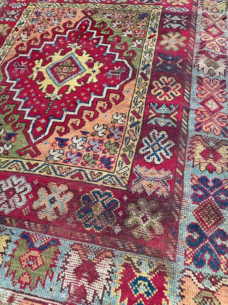 Bobyrug's Schöner antiker marokkanischer Rabat-Teppich  im Angebot 5