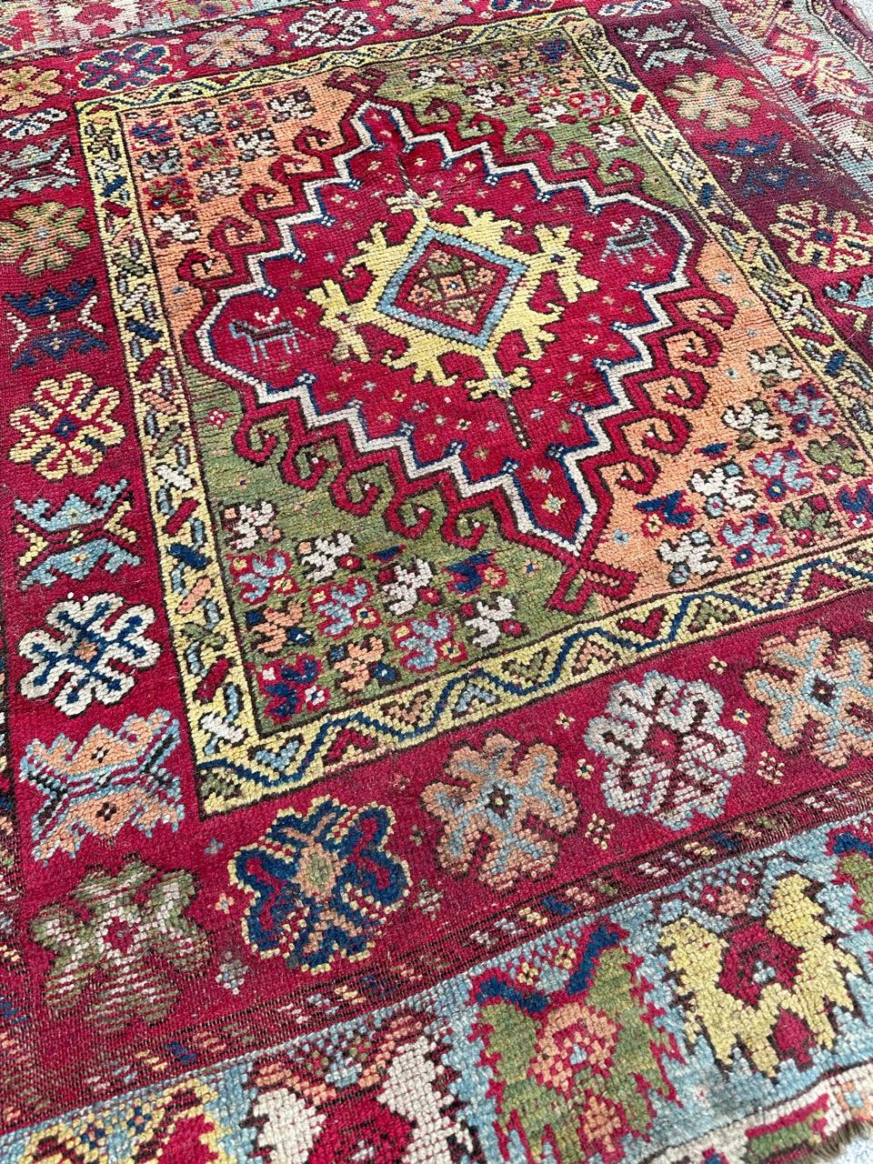 Bobyrug's Schöner antiker marokkanischer Rabat-Teppich  im Angebot 6