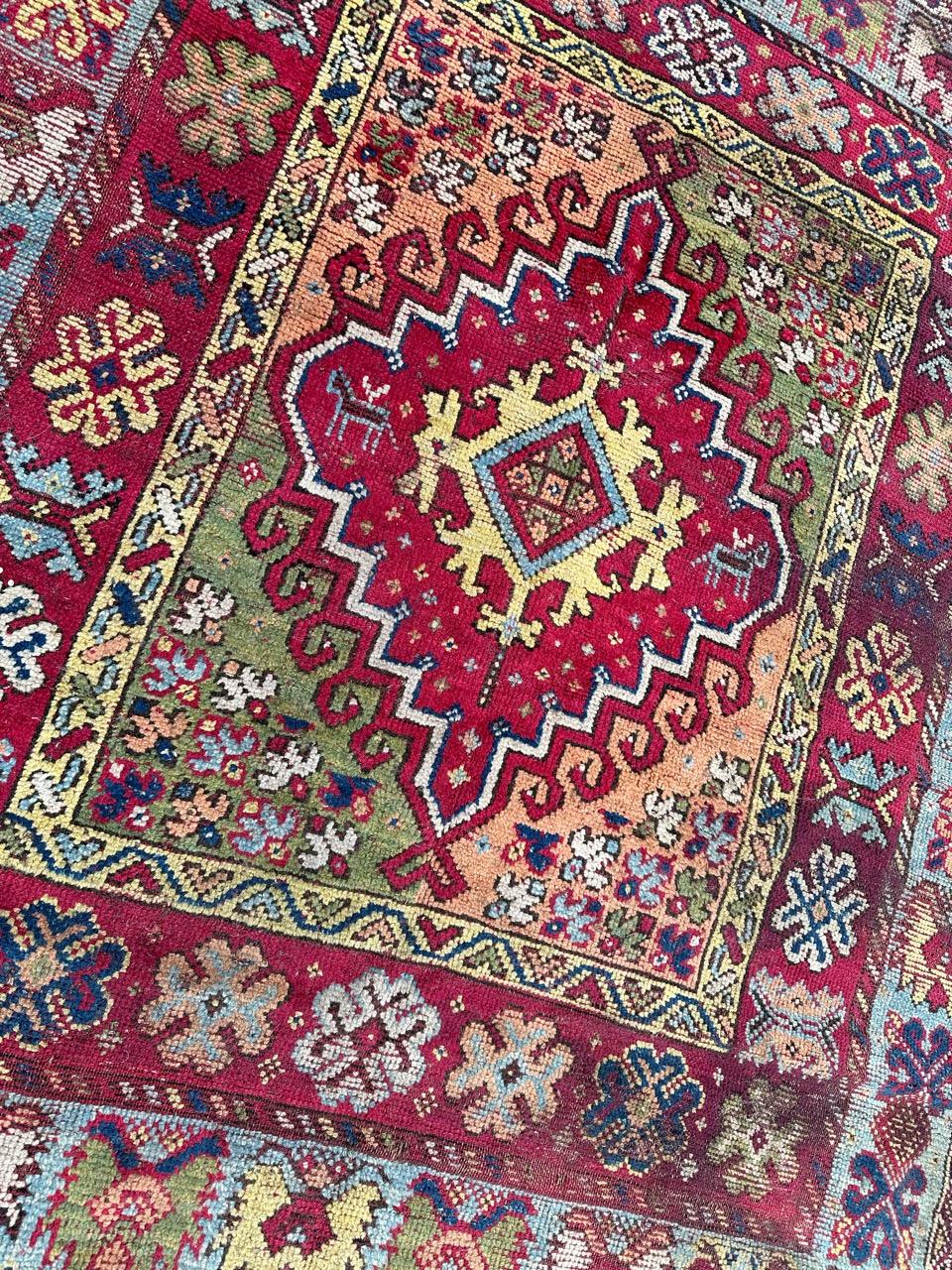 Bobyrug's Schöner antiker marokkanischer Rabat-Teppich  im Angebot 7