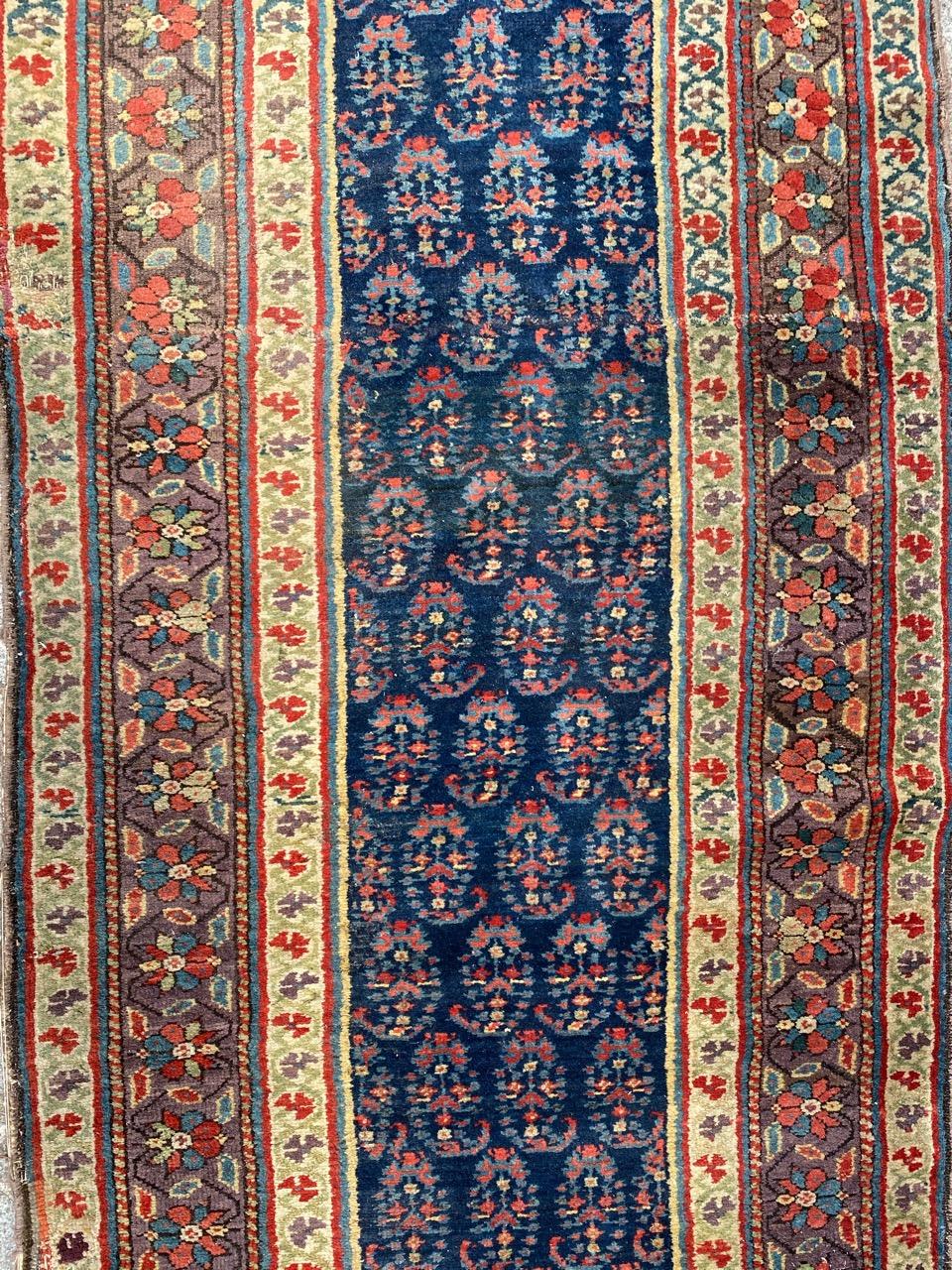 Tribal Beautiful Antique North Western Runner For Sale